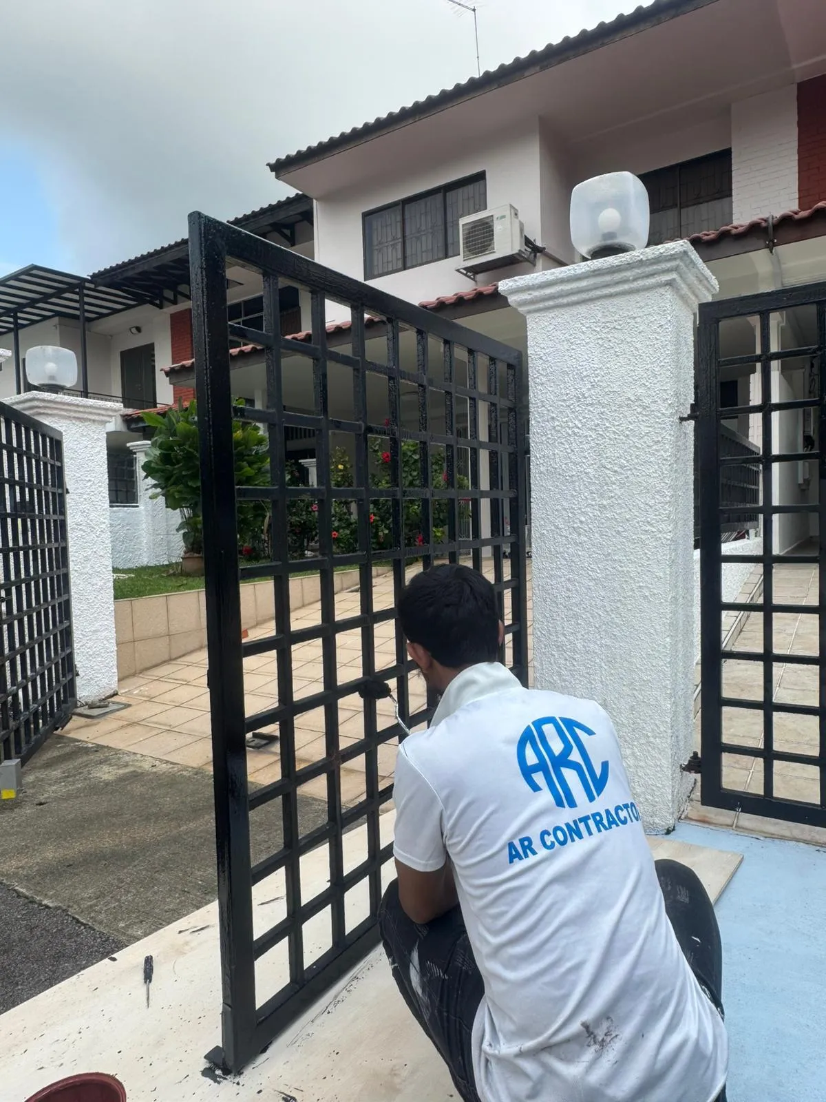 Exterior facade restoration